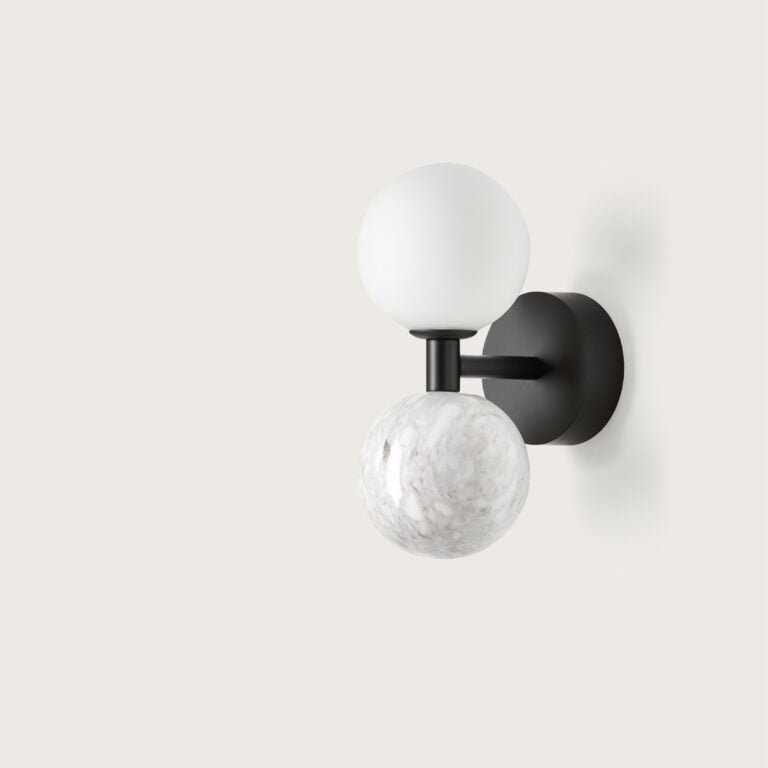 Sieninis šviestuvas DALT white marble