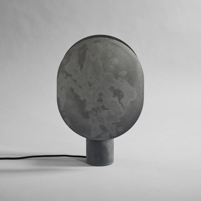 Stalinis šviestuvas Clam Oxidized