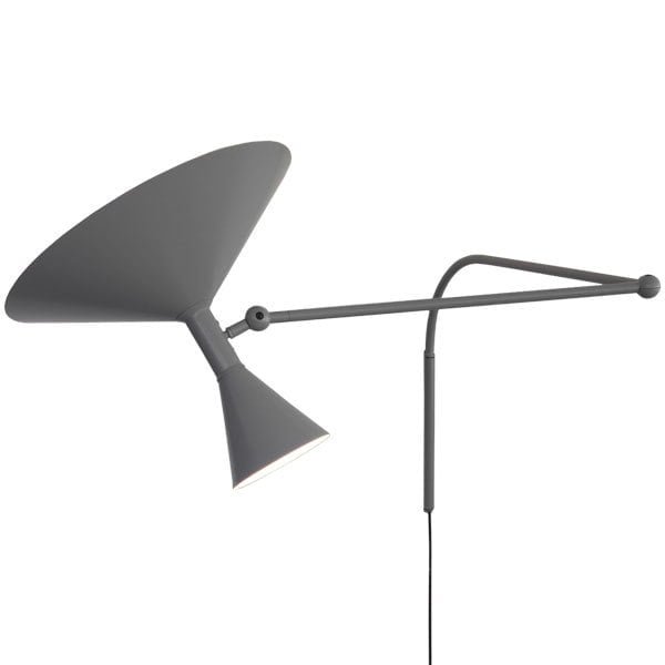 Sieninins šviestuvas LAMPE DE MARSEILLE Grey