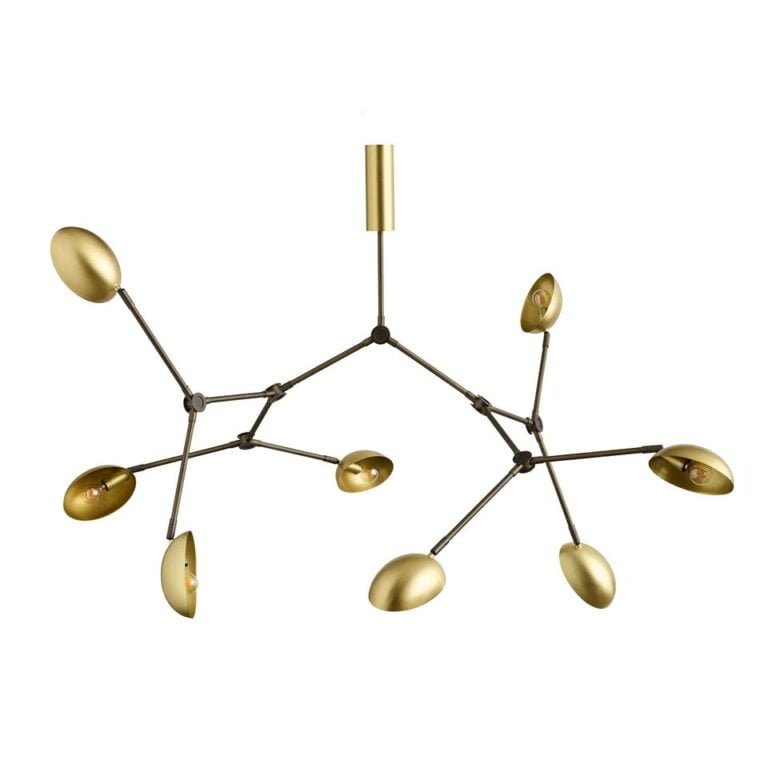 Šviestuvas Drop Brass