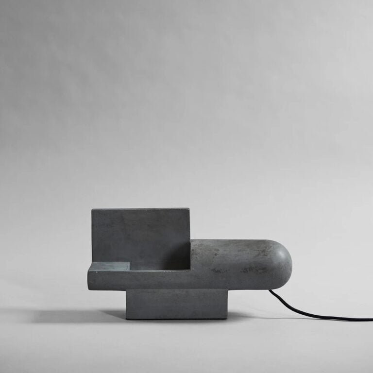 Pastatomas šviestuvas Brutalist Concrete