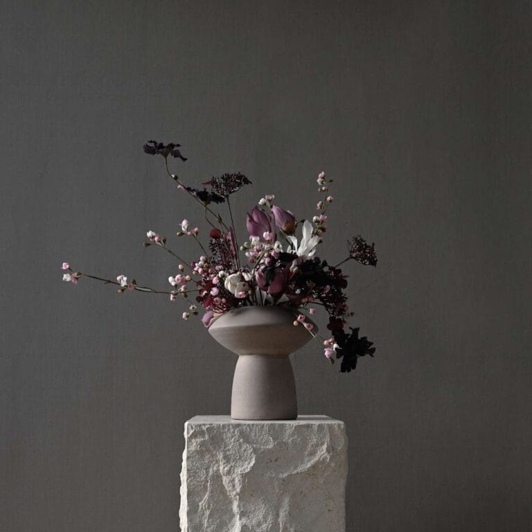 Vaza Sphere Fat Taupe