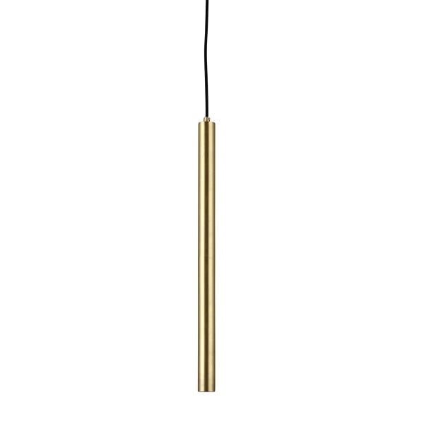 Pakabinamas Šviestuvas Pipe Three Brass Black