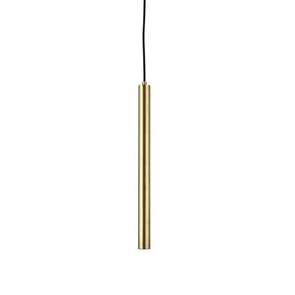 Pakabinamas Šviestuvas Pipe Two Brass Black