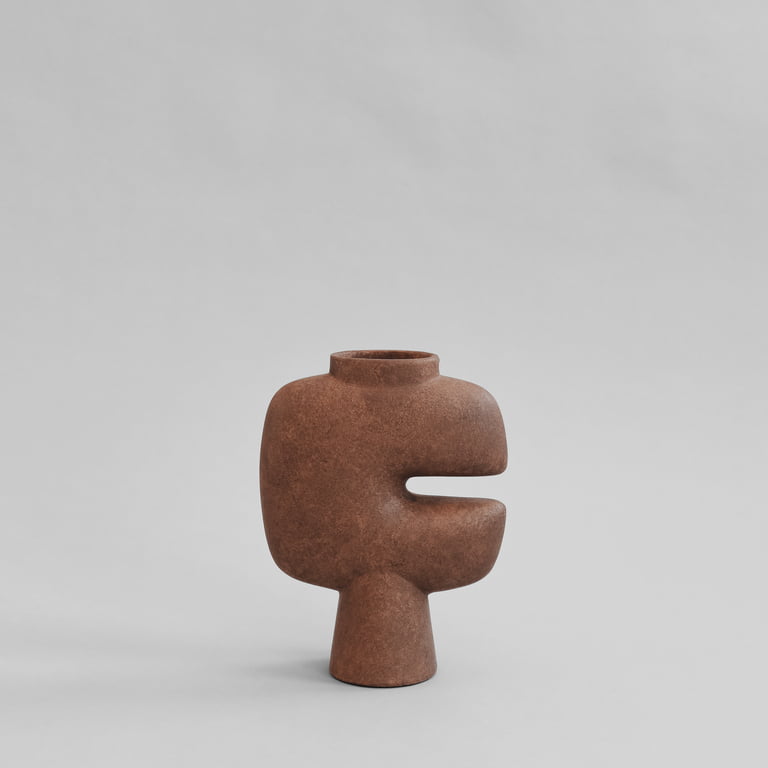 Vaza Tribal Medium Terracotta - Factory Shop