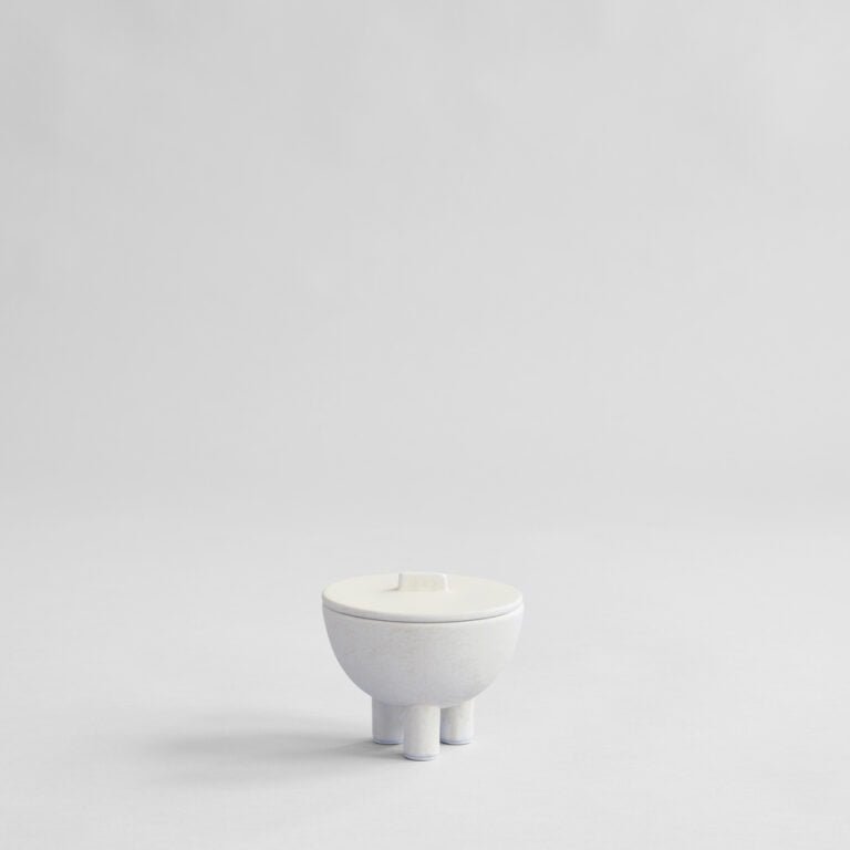 Dubuo Duck Jar Bone White
