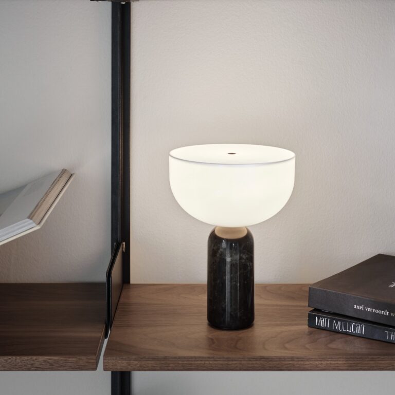 Nešiojamas šviestuvas Kizu Portable Black Marble