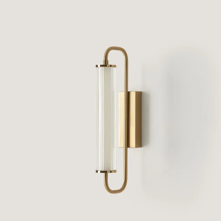 Sieninis šviestuvas Ison Aged Gold