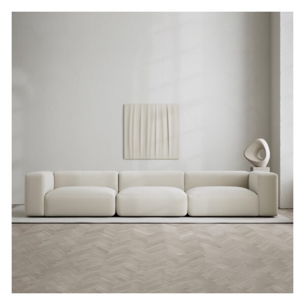 Sofa Rosso 3 Seat Boucle Off White