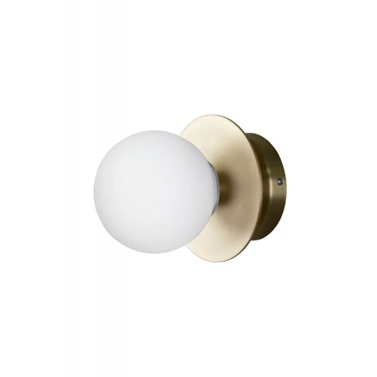 Sieninis šviestuvas ART DECO Brushed Brass