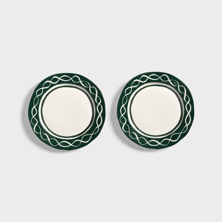 Lėkštės Festivo Green medium 4 vnt.
