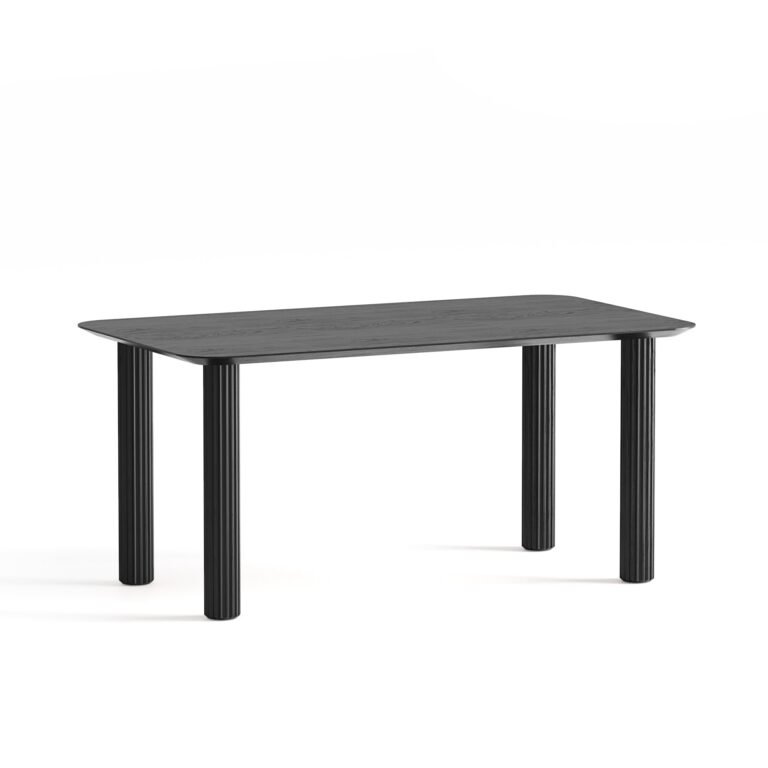 Valgomojo stalas Fillar Black Ash