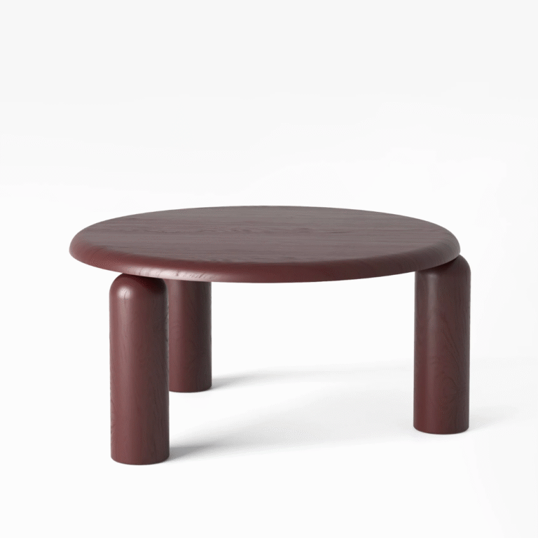 Kavos staliukas Neo Low Burgundy Ash