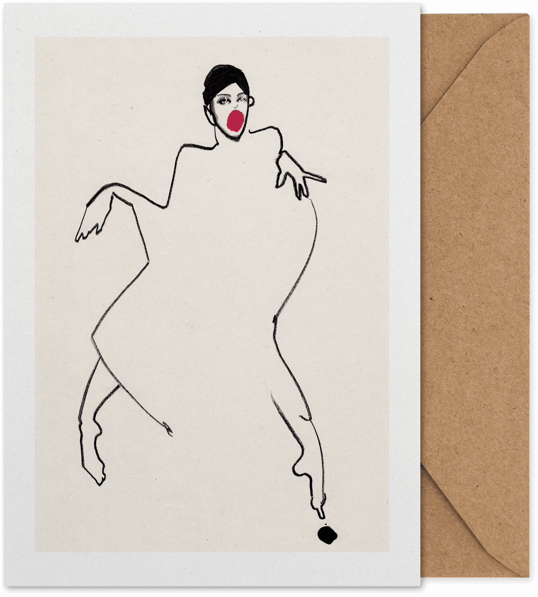 Atvirukas Dancer 02 | Amelie Hegardt