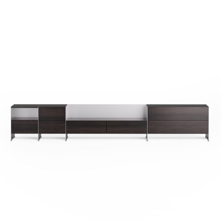 Konsolė ALOOX Set 4 Ebony Oak