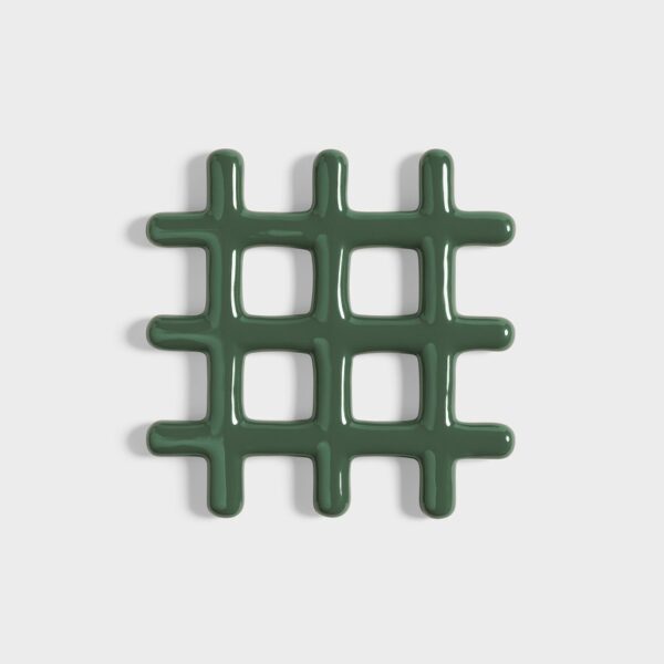 Padėklas karštam indui Grid Green