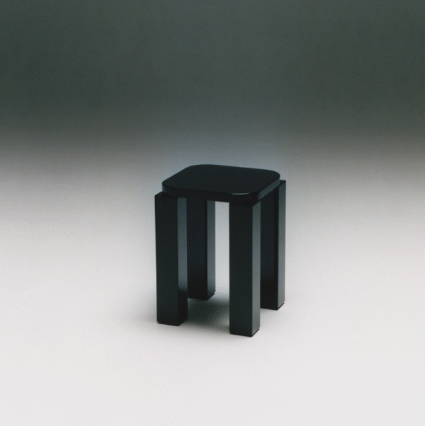 Šoninis staliukas / taburetė Atlas Lacquered Espresso