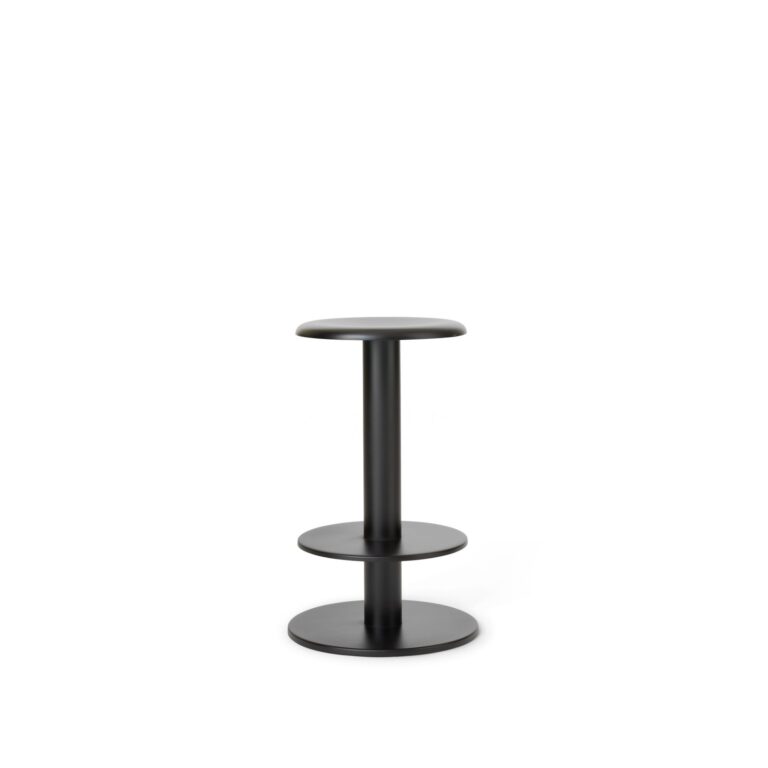Pusbario kėdė Coupe Black 65 cm