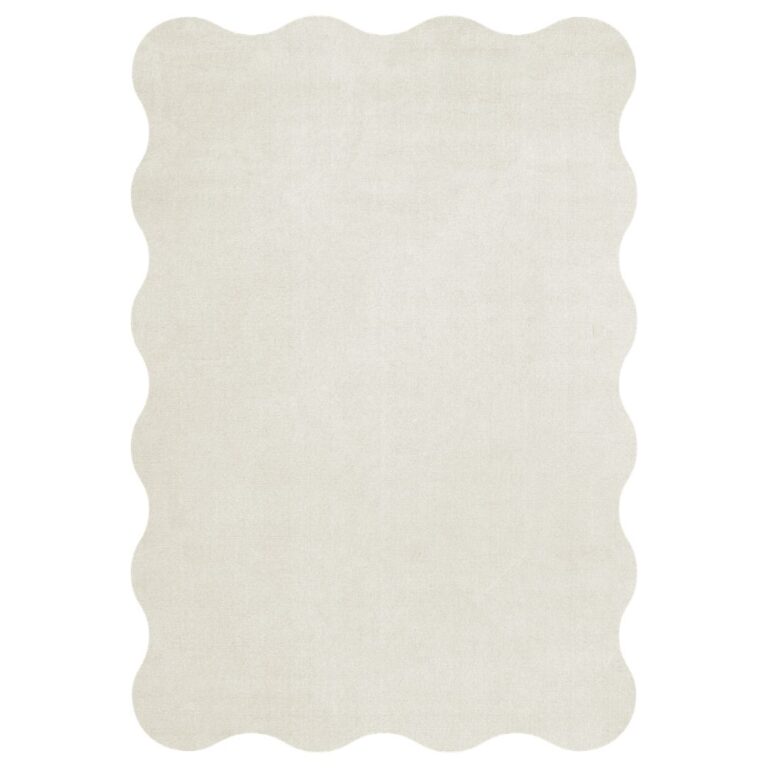 Kilimas Scallop Bone White
