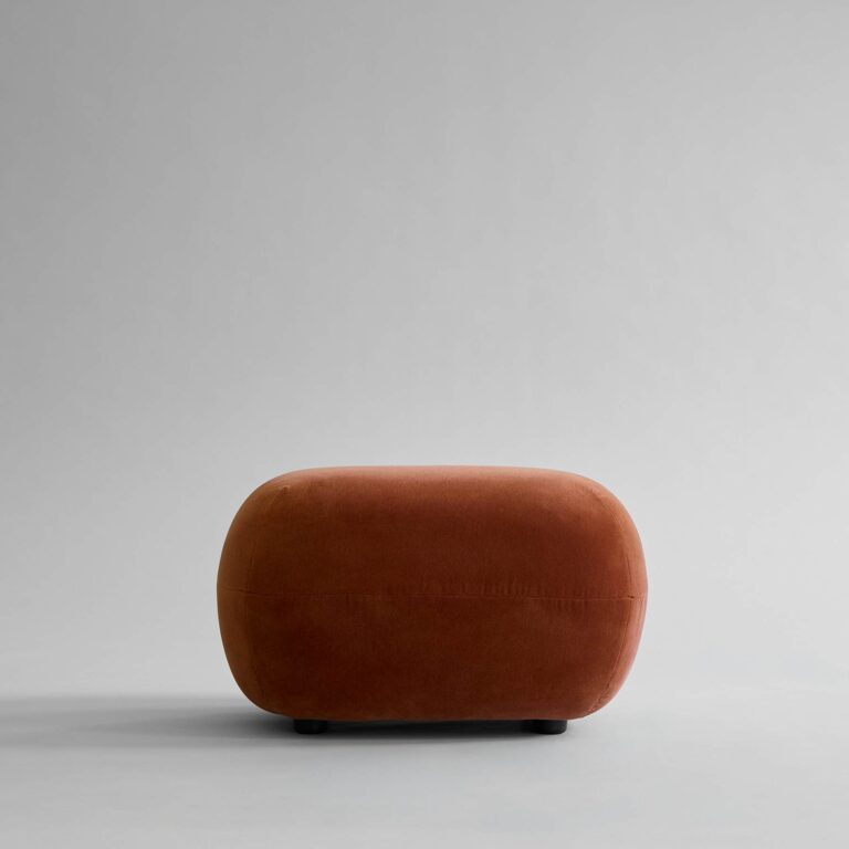 Pufas Toe Velvet Rust