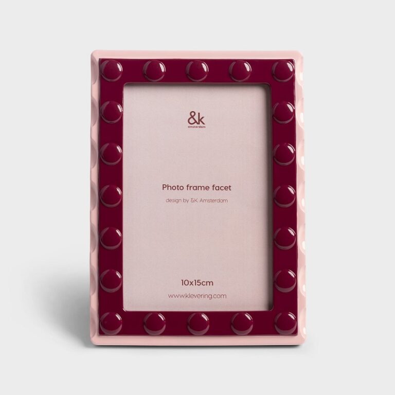 Rėmelis Facet Rectangle Large Pink