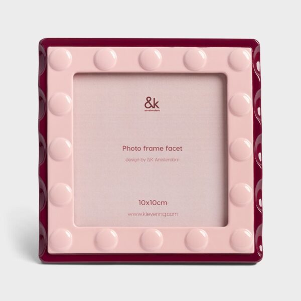 Rėmelis Facet Square Pink